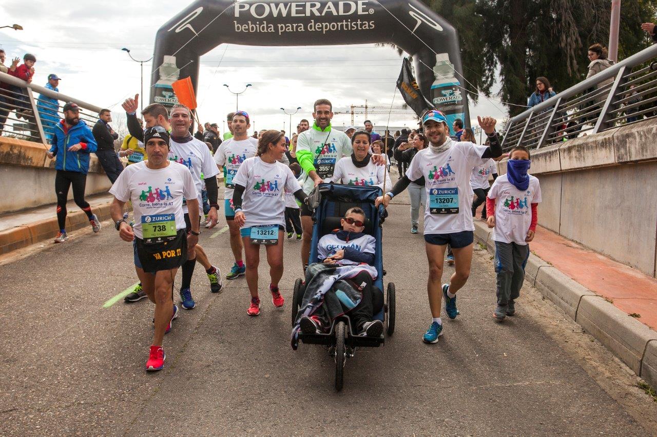 Germán, un niño de 12 años con ataxia telangiectasia, participará en el triatlón Titán Sierra de Cádiz
