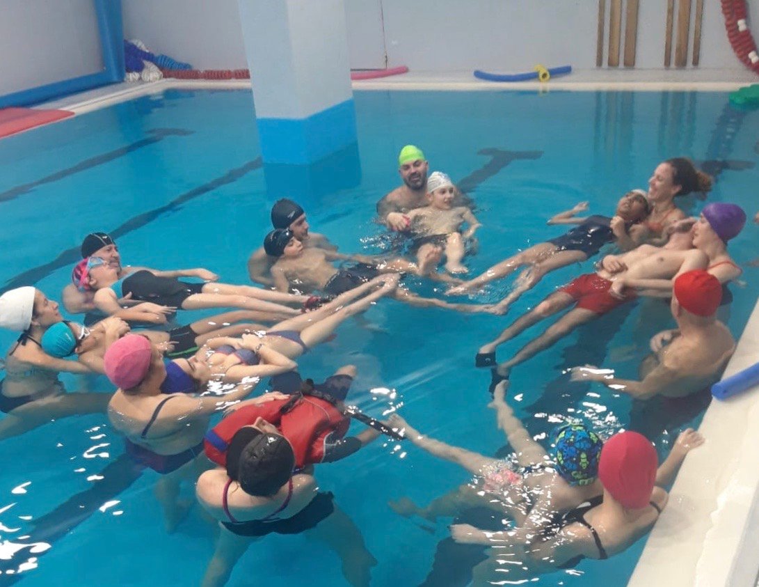 Taller hidroterapia Aefat en CREER 2020 5