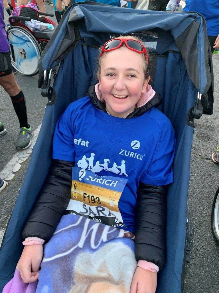 Sara de Madrid en Zurich Maratón Sevilla 2020