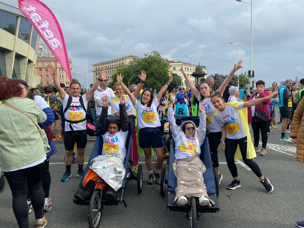 Aefat en carrera Runki A Coruña 14 mayo 2023
