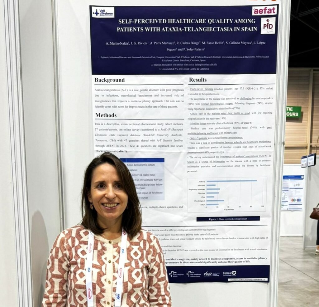 Andrea Martín Ataxia telangiectasia