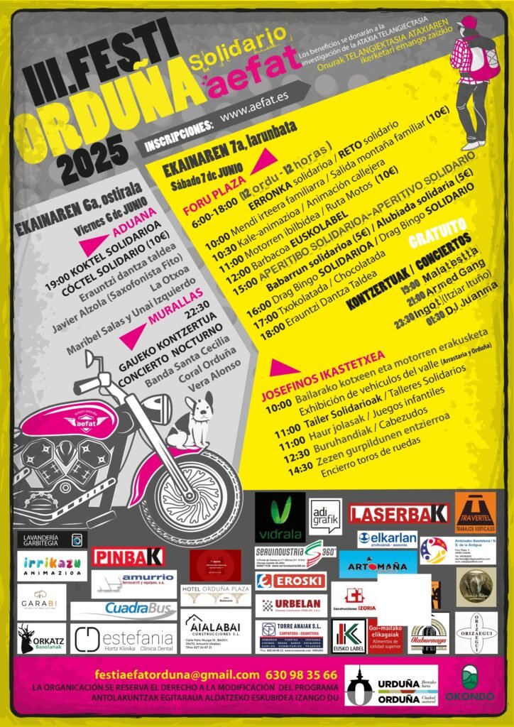 Cartel III Festi Aefat Orduña 2025